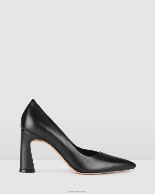 Dove high heels Jo Mercer Black Leather Footwear 6D6FN145