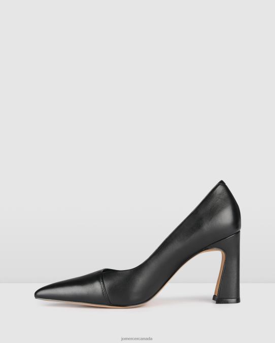 Dove high heels Jo Mercer Black Leather Footwear 6D6FN145