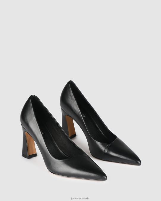 Dove high heels Jo Mercer Black Leather Footwear 6D6FN145
