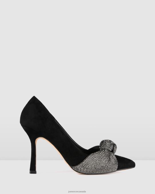Lexie high heels Jo Mercer Black Suede Footwear 6D6FN93