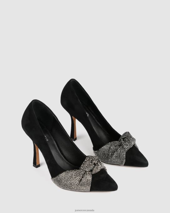 Lexie high heels Jo Mercer Black Suede Footwear 6D6FN93