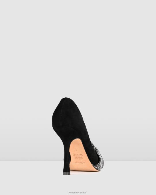 Lexie high heels Jo Mercer Black Suede Footwear 6D6FN93