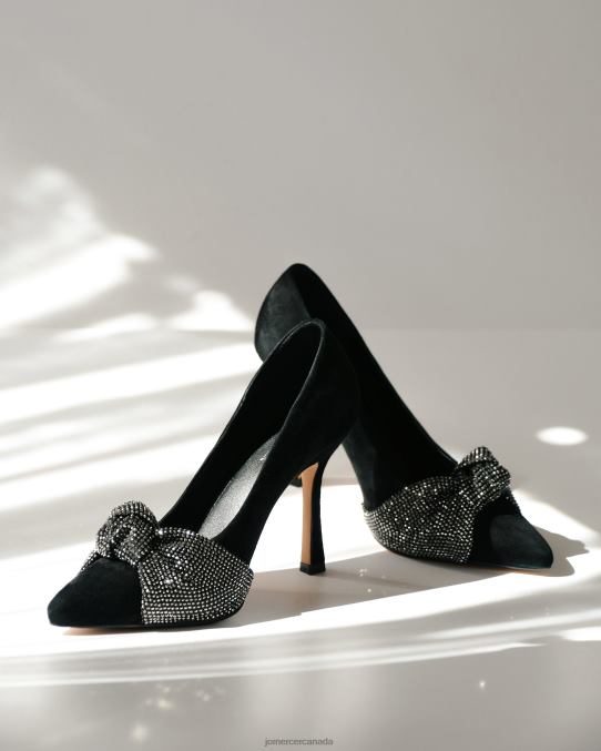 Lexie high heels Jo Mercer Black Suede Footwear 6D6FN93