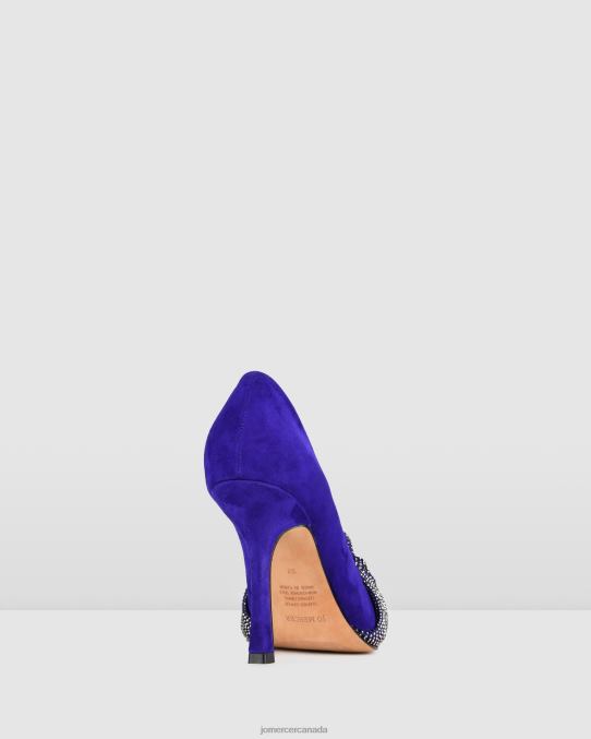 Lexie high heels Jo Mercer Ultra Violet Suede Footwear 6D6FN94