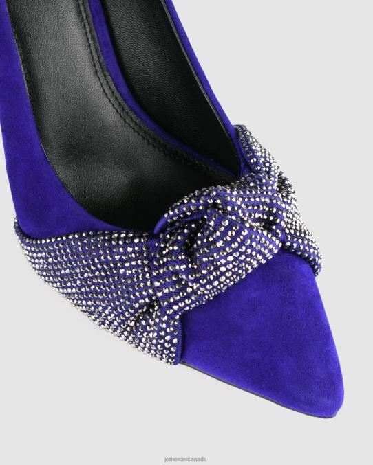 Lexie high heels Jo Mercer Ultra Violet Suede Footwear 6D6FN94