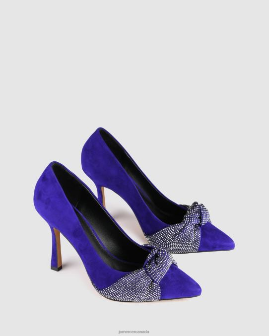 Lexie high heels Jo Mercer Ultra Violet Suede Footwear 6D6FN94