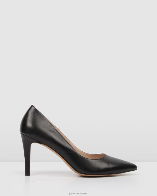 Nigella high heels Jo Mercer Black Leather Footwear 6D6FN101