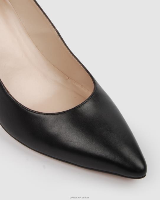 Nigella high heels Jo Mercer Black Leather Footwear 6D6FN101