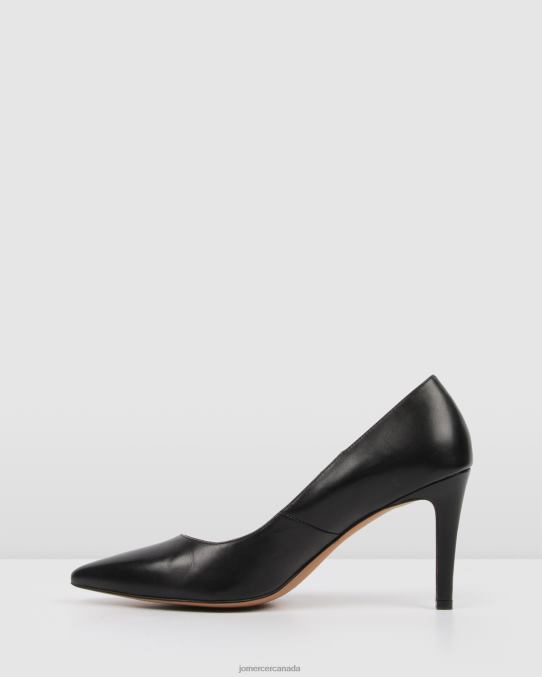 Nigella high heels Jo Mercer Black Leather Footwear 6D6FN101