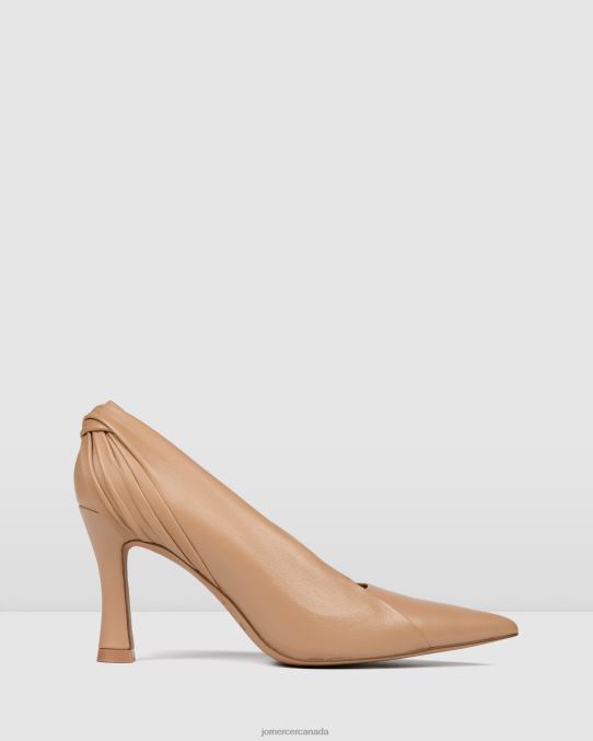 Remi high heels Jo Mercer Beige Leather Footwear 6D6FN139