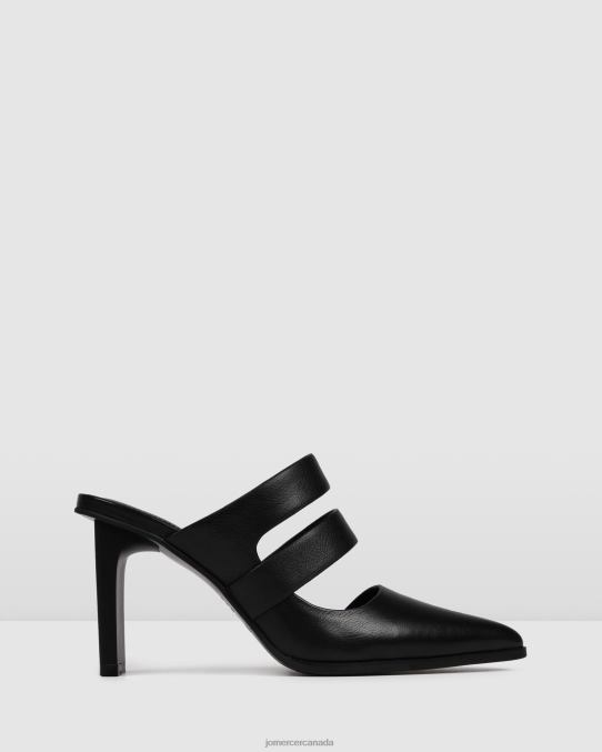 Vada high heels Jo Mercer Black Leather Footwear 6D6FN113