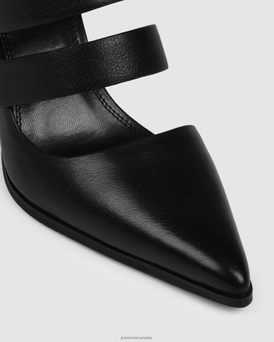 Vada high heels Jo Mercer Black Leather Footwear 6D6FN113