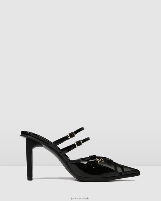 Veronica high heels Jo Mercer Black Patent Footwear 6D6FN125