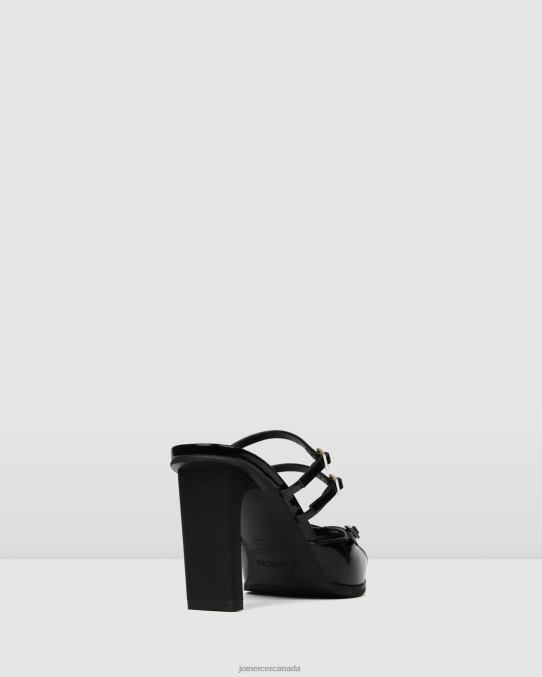 Veronica high heels Jo Mercer Black Patent Footwear 6D6FN125