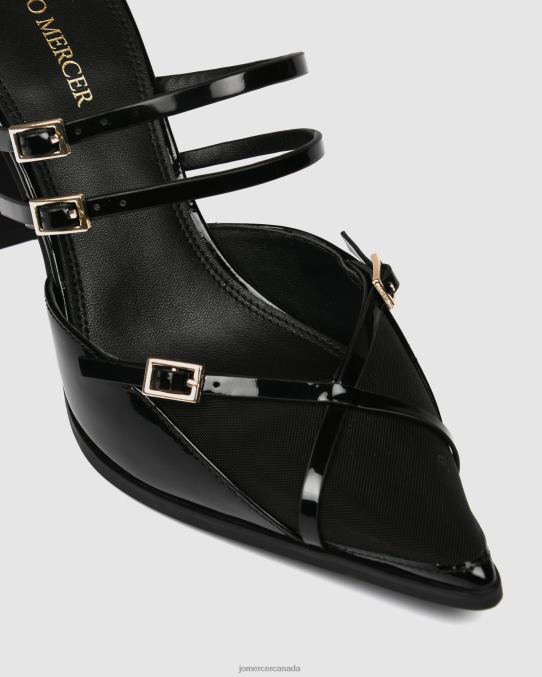 Veronica high heels Jo Mercer Black Patent Footwear 6D6FN125