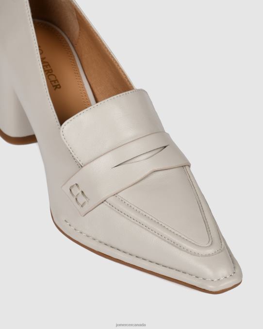 Evelyn low heels Jo Mercer Bone Leather Footwear 6D6FN8