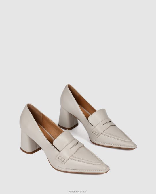 Evelyn low heels Jo Mercer Bone Leather Footwear 6D6FN8