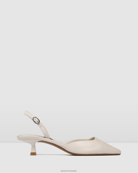 Madison low heels Jo Mercer Off White Leather Footwear 6D6FN12