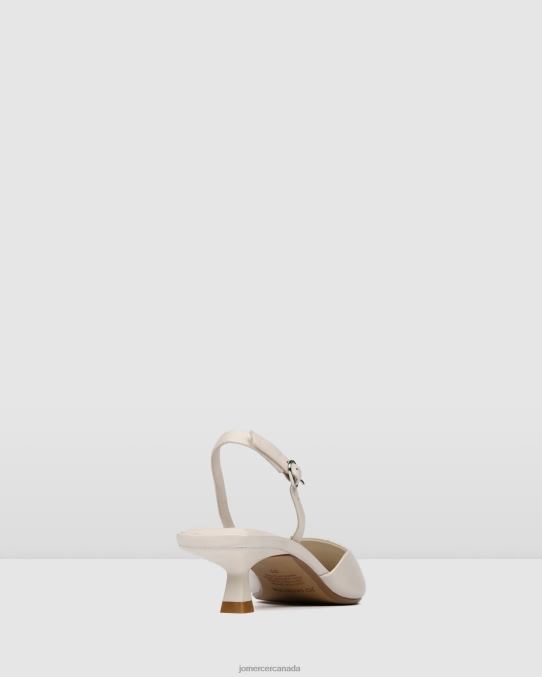 Madison low heels Jo Mercer Off White Leather Footwear 6D6FN12
