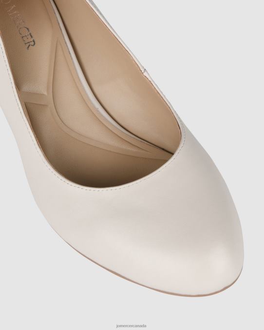 Nena low heels Jo Mercer Bone Leather Footwear 6D6FN2