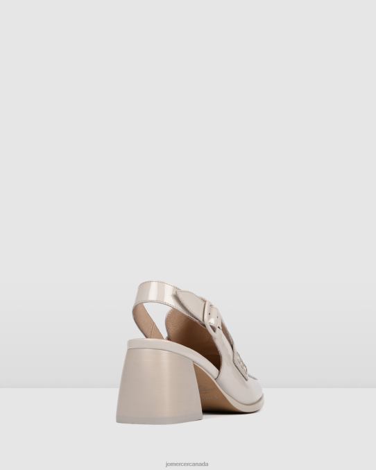 Dannii mid heels Jo Mercer Bone Patent Footwear 6D6FN54