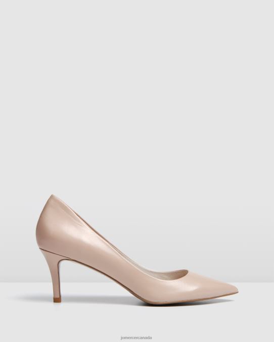 Hostage mid heels Jo Mercer Light Beige Leather Footwear 6D6FN56