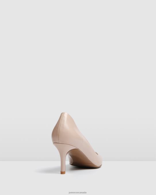 Hostage mid heels Jo Mercer Light Beige Leather Footwear 6D6FN56
