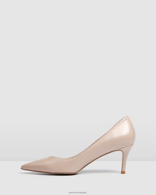 Hostage mid heels Jo Mercer Light Beige Leather Footwear 6D6FN56