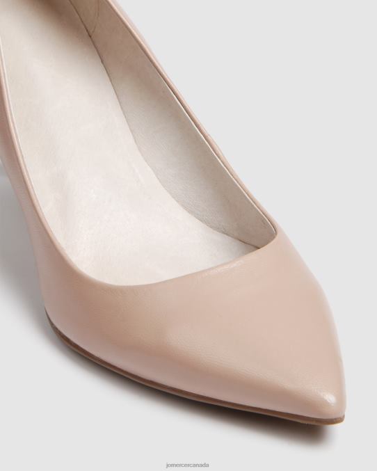 Hostage mid heels Jo Mercer Light Beige Leather Footwear 6D6FN56