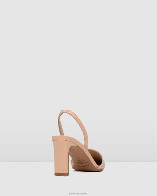 Kyra mid heels Jo Mercer Beige Raffia Footwear 6D6FN25