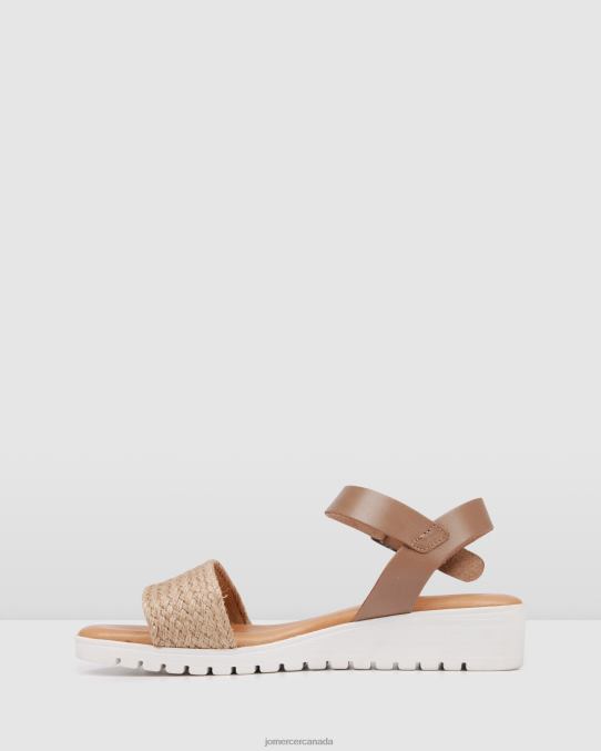 Alina flat sandals Jo Mercer Taupe Multi Footwear 6D6FN288