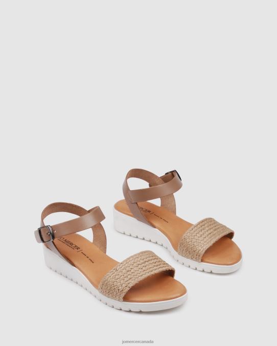 Alina flat sandals Jo Mercer Taupe Multi Footwear 6D6FN288