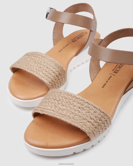 Alina flat sandals Jo Mercer Taupe Multi Footwear 6D6FN288