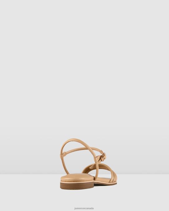 Quiera flat sandals Jo Mercer Natural Leather Footwear 6D6FN285