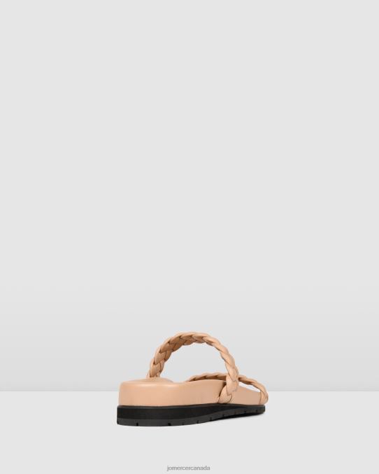 Volt flat sandals Jo Mercer Beige Leather Footwear 6D6FN279