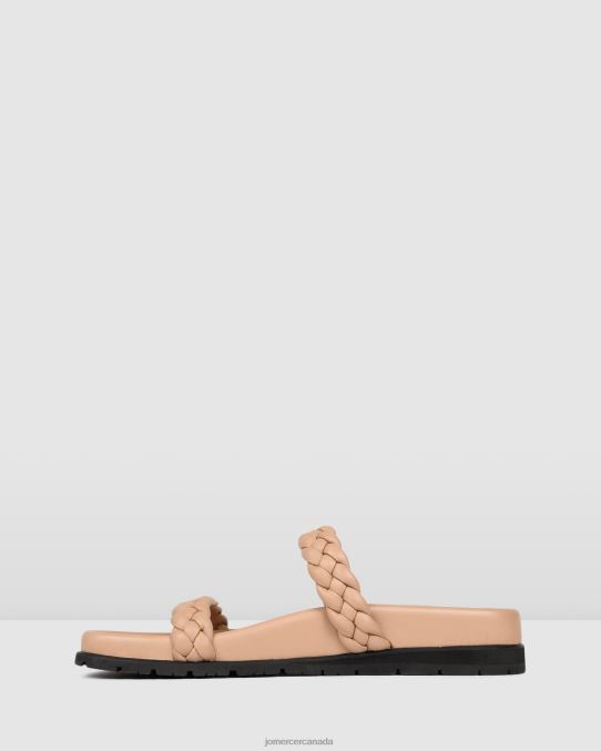 Volt flat sandals Jo Mercer Beige Leather Footwear 6D6FN279