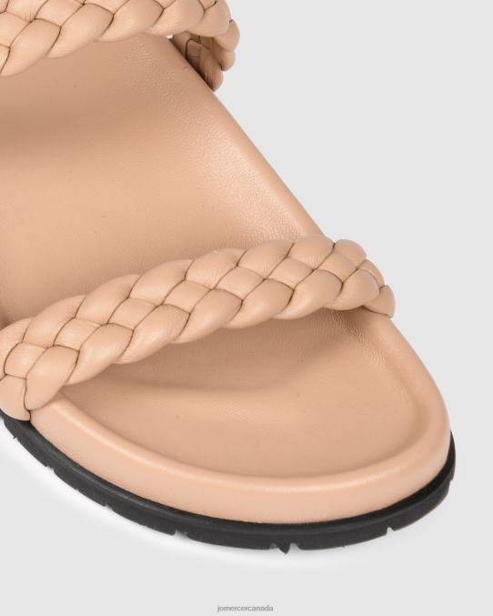 Volt flat sandals Jo Mercer Beige Leather Footwear 6D6FN279