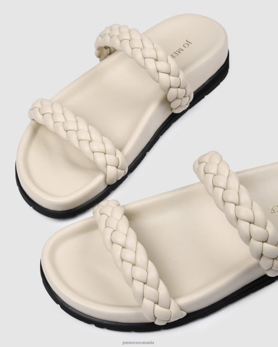 Volt flat sandals Jo Mercer Bone Leather Footwear 6D6FN280