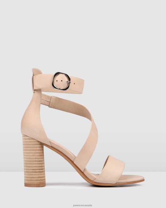Beckett high heel sandals Jo Mercer Natural Leather Footwear 6D6FN129