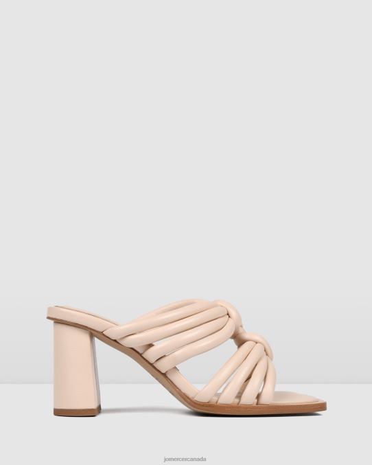 Cadena high heel sandals Jo Mercer Powder Pink Leather Footwear 6D6FN119