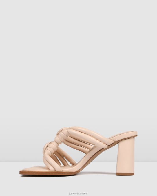 Cadena high heel sandals Jo Mercer Powder Pink Leather Footwear 6D6FN119