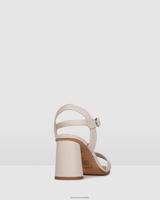 Calais high heel sandals Jo Mercer Bone Leather Footwear 6D6FN105