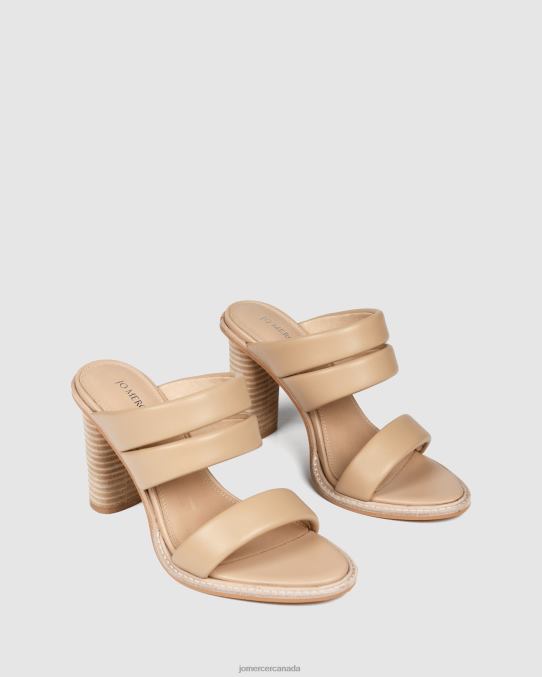 Prize high heel sandals Jo Mercer Natural Leather Footwear 6D6FN122