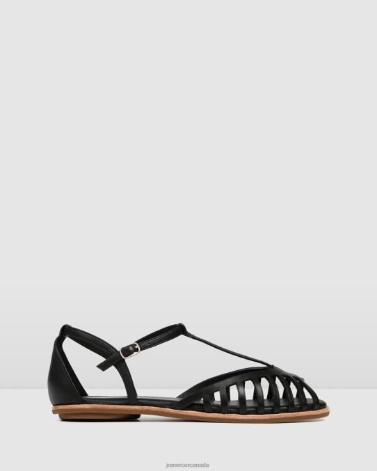 Labassa casual flats Jo Mercer Black Leather Footwear 6D6FN221