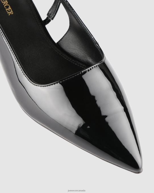 Alexa dress flats Jo Mercer Black Patent Footwear 6D6FN191