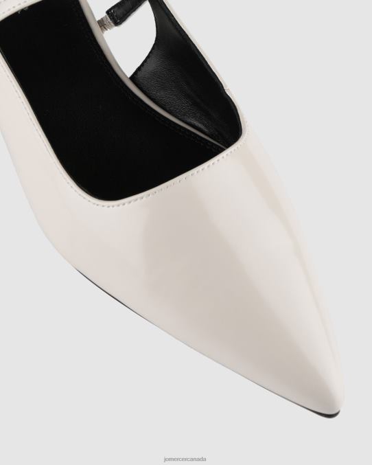 Alexa dress flats Jo Mercer Bone Box Leather Footwear 6D6FN192