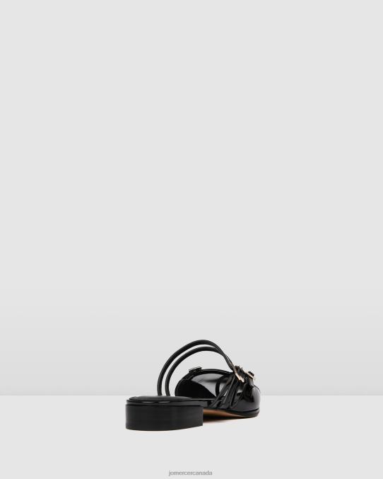 Arabelle dress flats Jo Mercer Black Patent Footwear 6D6FN203