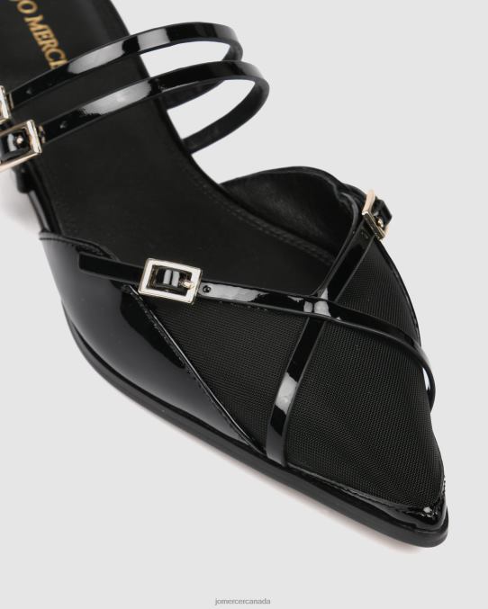 Arabelle dress flats Jo Mercer Black Patent Footwear 6D6FN203