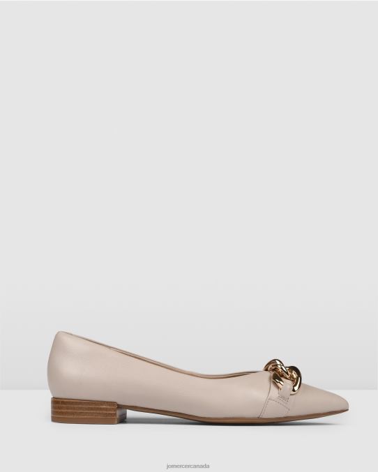 Audrey dress flats Jo Mercer Bone Leather Footwear 6D6FN202