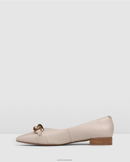 Audrey dress flats Jo Mercer Bone Leather Footwear 6D6FN202